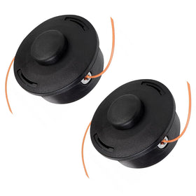 Carburionix 25-2 trimmer head loading with no disassembly supports quick setup.