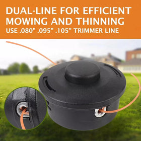 Carburionix 25-2 trimmer head loading, no disassembly required