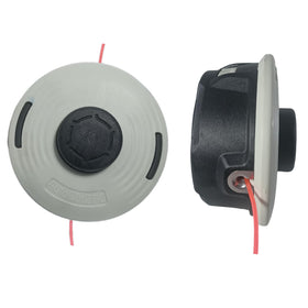 Carburionix 27-2 trimmer head mounted on compatible Stihl trimmer