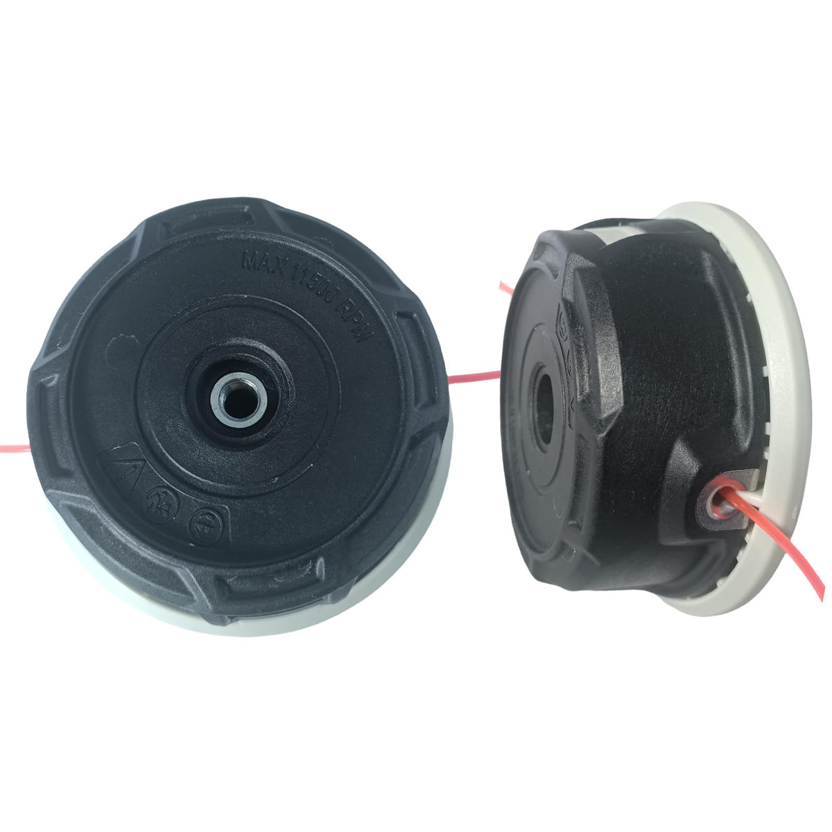 Carburionix 27-2 trimmer head with 10mm x 1.0 LHF bolt adapter