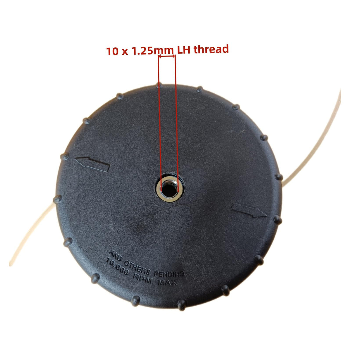 Three-pack replacement heads keeps you cutting without downtime.