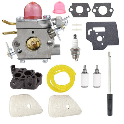 Carburionix 531127910 carburetor kit for Husqvarna 130L with air filter improves starting and reliability