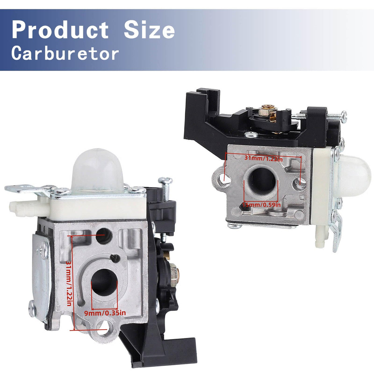 Carburionix air cleaner case assembly for Echo, supports reliable filtering.