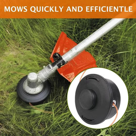 Dual-line cutting action for mowing and thinning