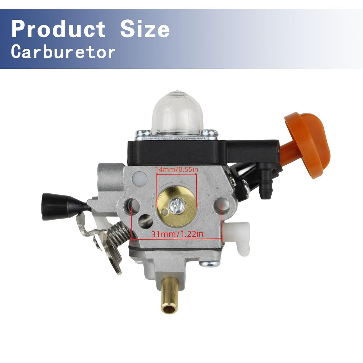 Carburionix FC91/FC96 carburetor fitment for lawn edgers and brushcutters