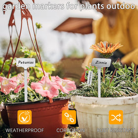 CareForge 12.75 inch marker stake provides stable garden labeling