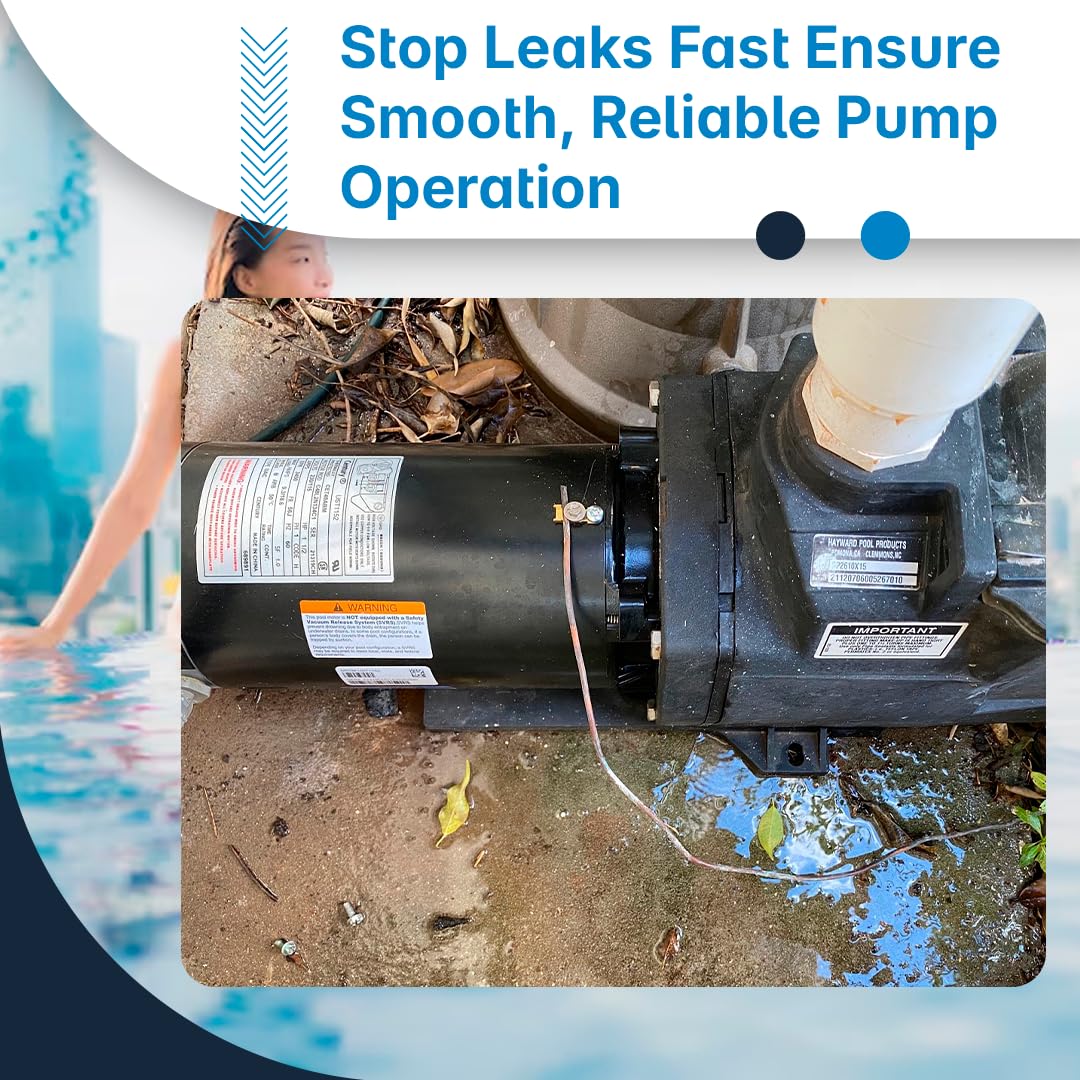 Easy installation instructions for hassle free pool pump repairs.