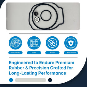 Lid O-ring replacement for SPX3200S secures the pump seal.