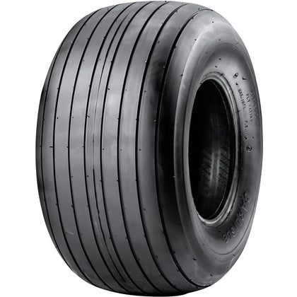 Carlisle Straight Rib tire 13X6.50-6 front view for smooth lawn care