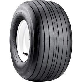 Carlisle Straight Rib tire on-wheelbarrow demonstrates easy on-site mobility