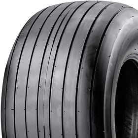 Carlisle Straight Rib tire 13X6.50-6 side view showing stable movement