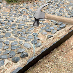 CAROYINO lawn-edging-stakes install quickly and keep edges neat