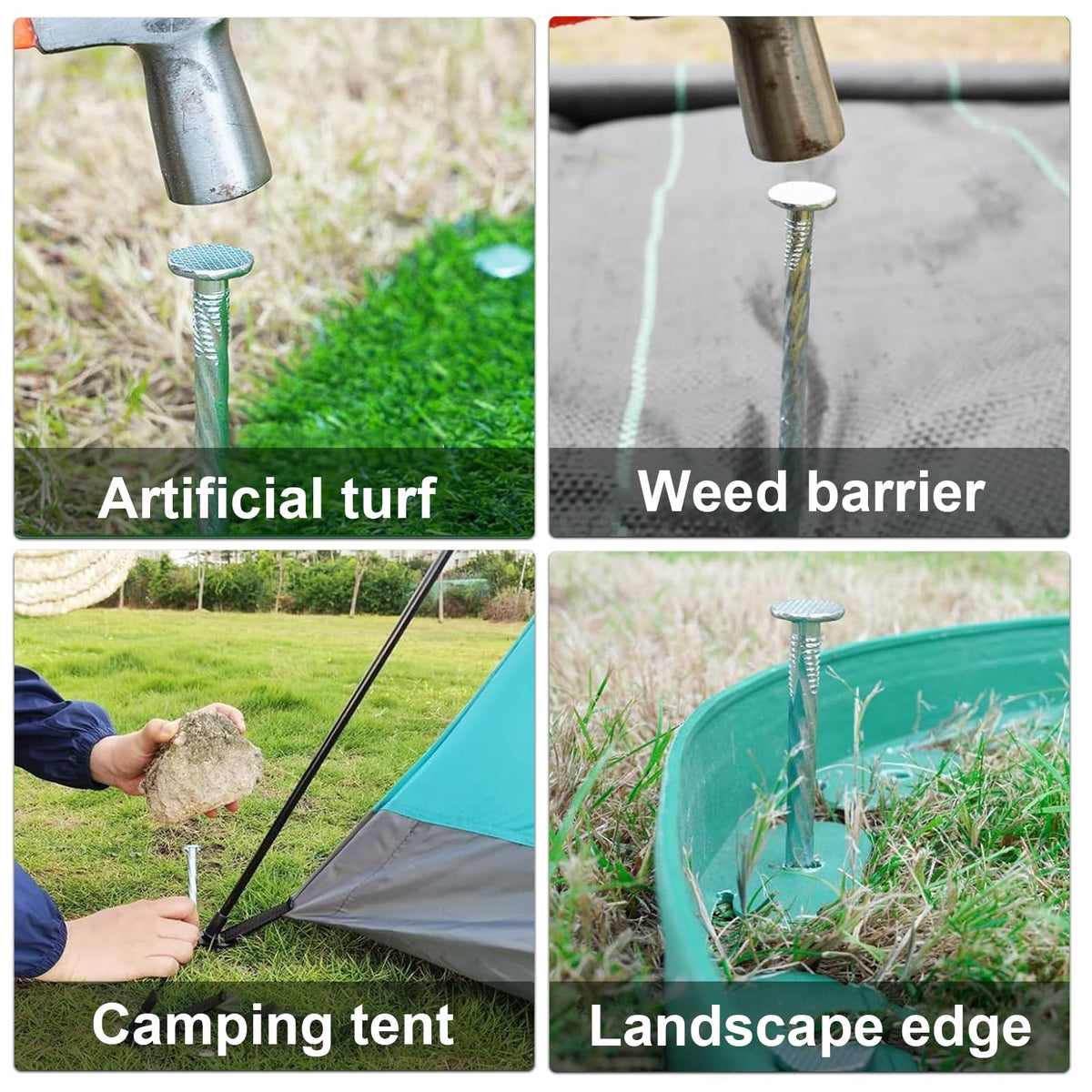 CAROYINO paver-edge-stakes support durable outdoor edging
