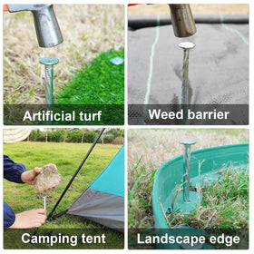 CAROYINO paver-edge-stakes support durable outdoor edging