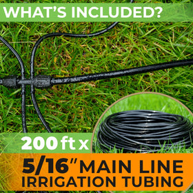 CARPATHEN tubing installed underground for durable weather resistance