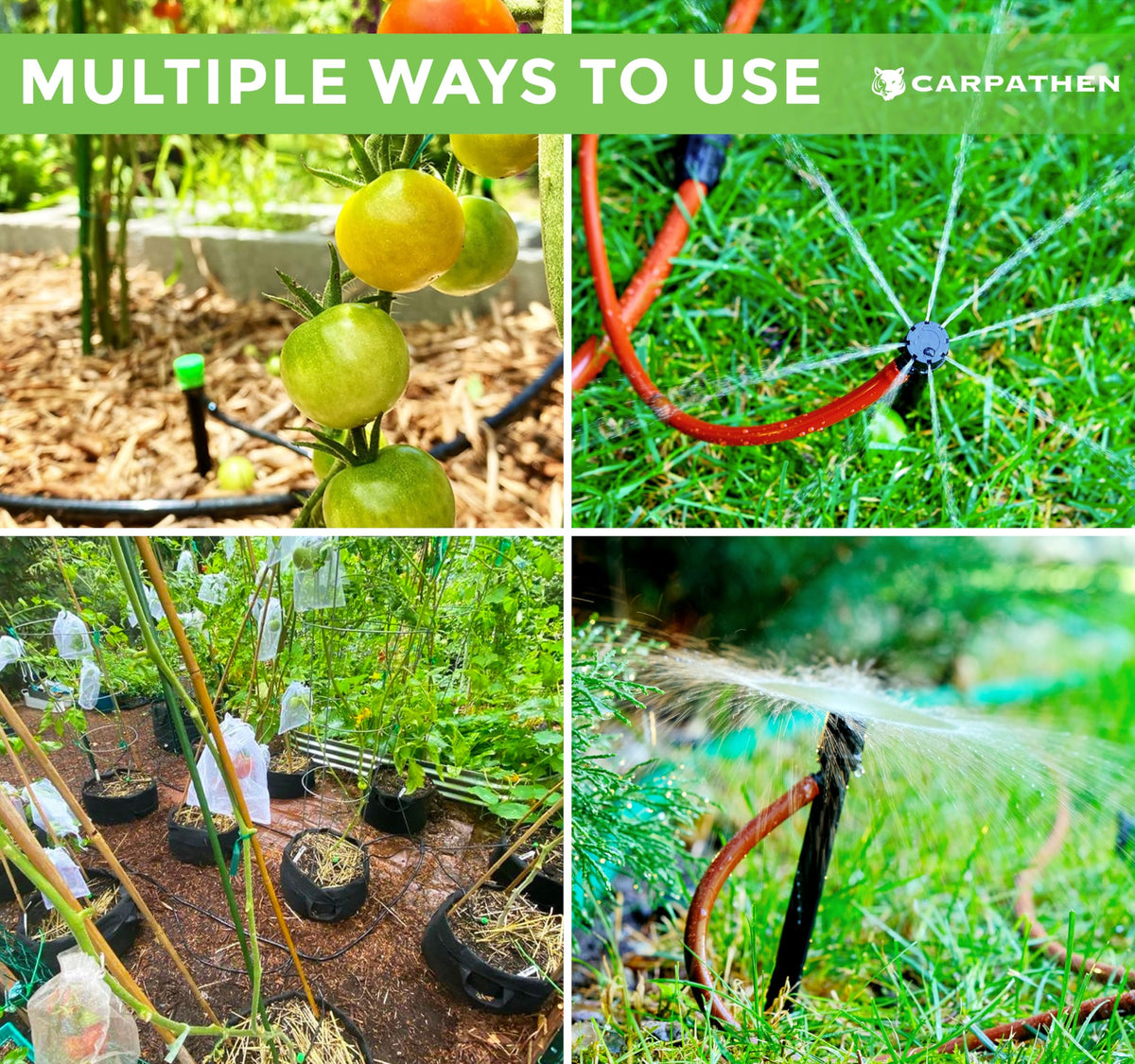 Carpathen outdoor-ready design suitable for year-round watering tasks.