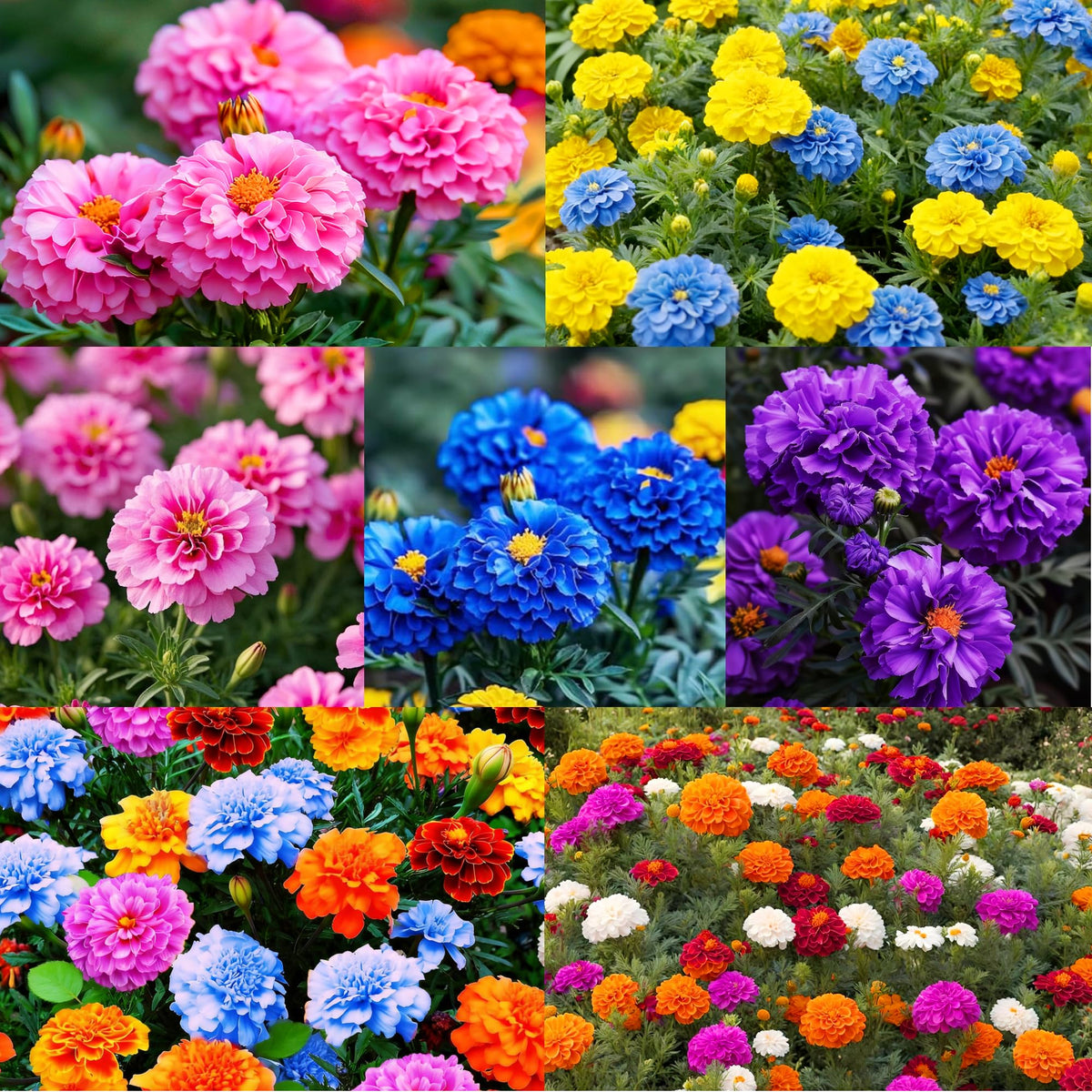 Carpet Creeping fragrant marigold bloom enhances outdoors with subtle aroma.
