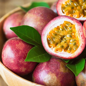 Carpet Creeping yellow passion fruit seeds hint at a sweet harvest ahead.