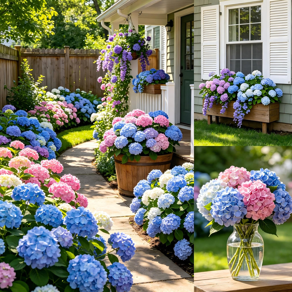 Carpet Creeping CarpetC blooms in borders, adding color and texture to beds.