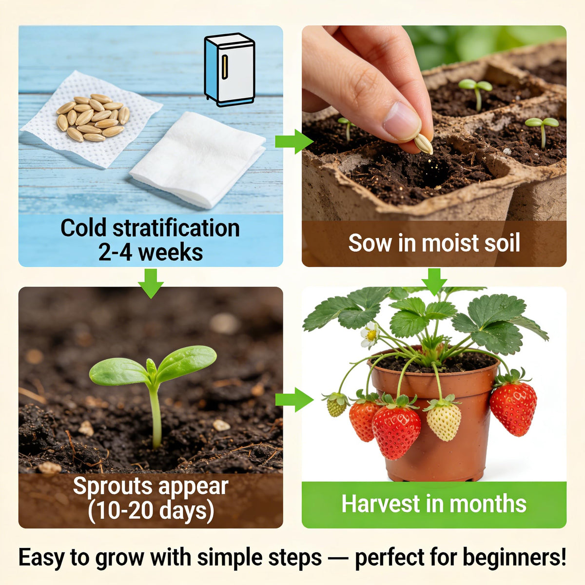 Carpet Creeping heirloom non-GMO seeds for backyard planting.