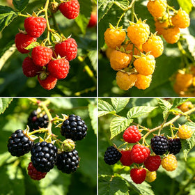 Carpet Creeping raspberry seeds mixed pack for fresh, flavorful berries.