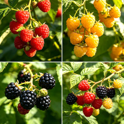 Carpet Creeping raspberry seeds mixed pack for fresh, flavorful berries.