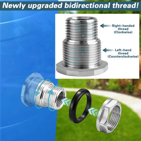Carvedexquisitely installed-in-tank view demonstrates quick, tool-friendly installation