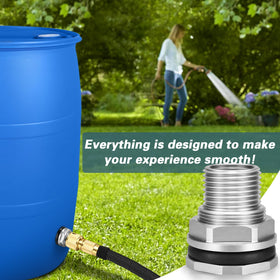 Carvedexquisitely 3/4 GHT thread detail for standard garden hose fittings
