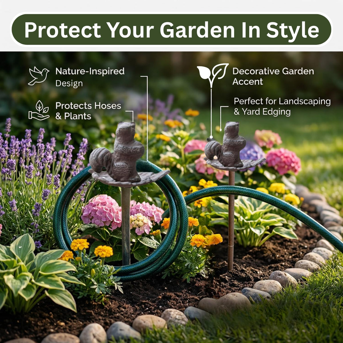 Close-up of Carver's Olde Iron solid aluminum construction for durable outdoor use.