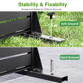 Casaphoria freestanding screens enabling flexible patio zone creation