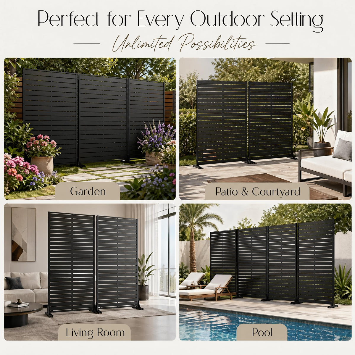 Casaphoria durable panels weatherproof against rain UV exposure
