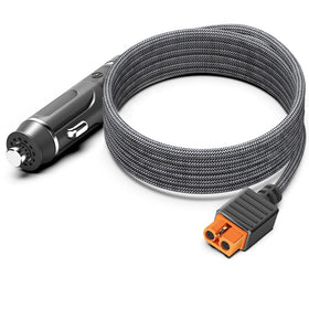 CASIMY XT60i cable with car lighter plug for on-the-go portable power charging.