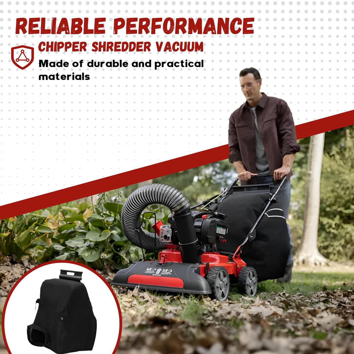 Casmer 664-04040 bag easy installation with tool-free setup