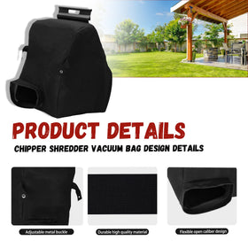 Casmer bag opening with nylon ties ensures secure debris containment