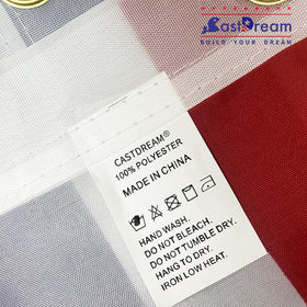 CASTDREAM 4x6 US flag remains flutter-ready in light wind.