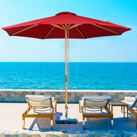CASUNER outdoor umbrella ideal for patios, gardens, decks, and poolside shade