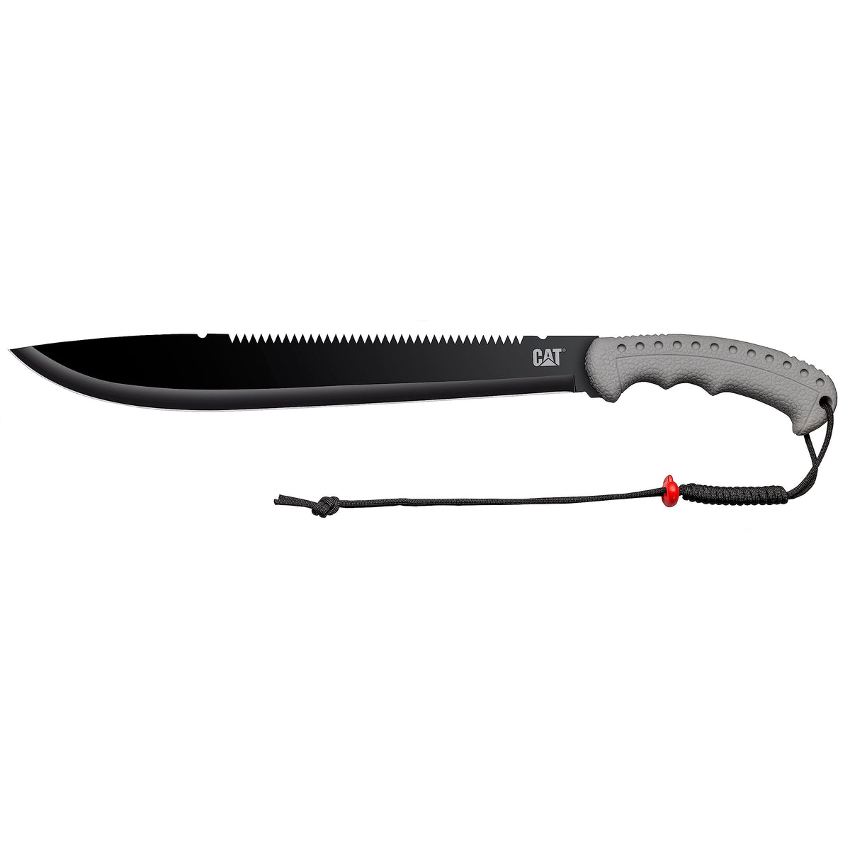 CAT Latin stainless steel machete built to withstand rugged conditions and resist the elements.