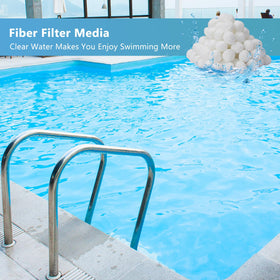 Catbgz pool filter balls pump-connection use for versatile filtration setups.