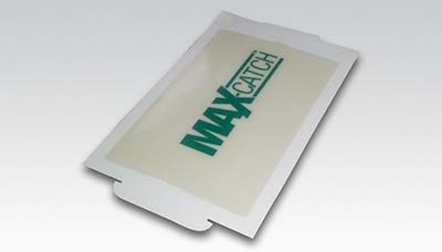 Catchmaster 72MB folded trap keeps glue protected from dust.