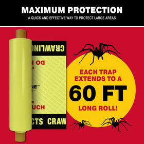 Catch Zone boundary roll cut to fit along walls for scalable protection.