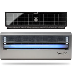 Catchmaster Vector 15 Silver with aluminum casing for discreet indoor pest control.
