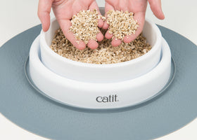 Catit Senses 2.0 Enrichment Kit supports varied play.