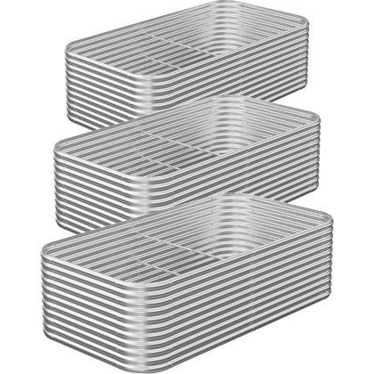CATMANOR 3-pack tall raised bed setup enables quick tool-free assembly for your garden.