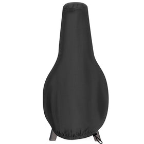 CATOTEL chiminea cover waterproof 600D Oxford shields outdoor fire pits from rain