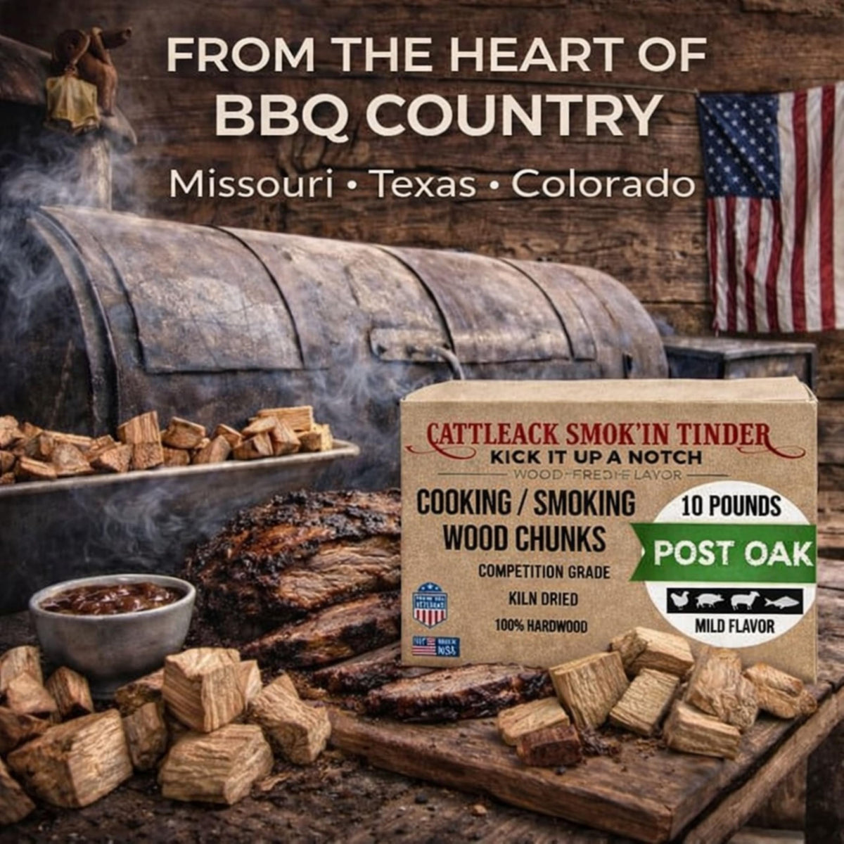 Cattleack Smok'in Tinder made in USA performs reliably for brisket and ribs