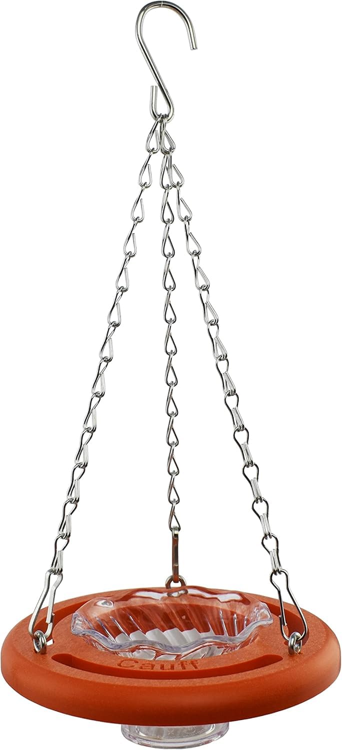 HDPE texture on Cauff Oriole Feeder highlighting weather-resistant, durable construction