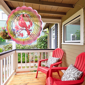 Cawalap wind spinner installation includes gloves for safe assembly outdoors