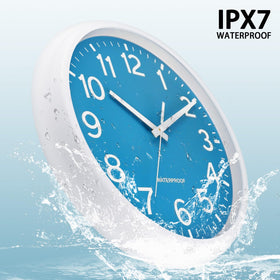 Caysie 16-inch dial close-up highlights large numerals for easy visibility