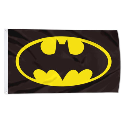 Cayyon Bat Flag 3x5 front view shows durable knit polyester for outdoor display