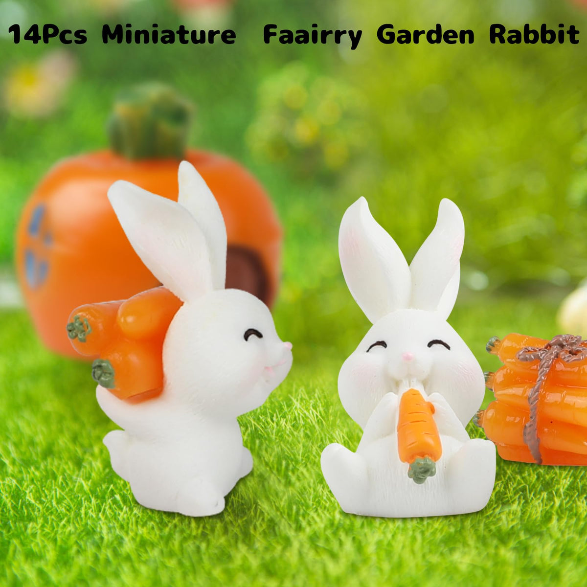 CCINEE Easter desktop craft bunny, perfect seasonal decor.
